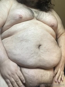 Groping and moaning and lifting my chub a bit of belly play see me part 1