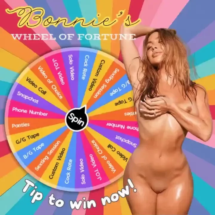 Tip to spin now baby 1 spin 15 2 spins 25 3 spins 35 4 spins 50 spin 