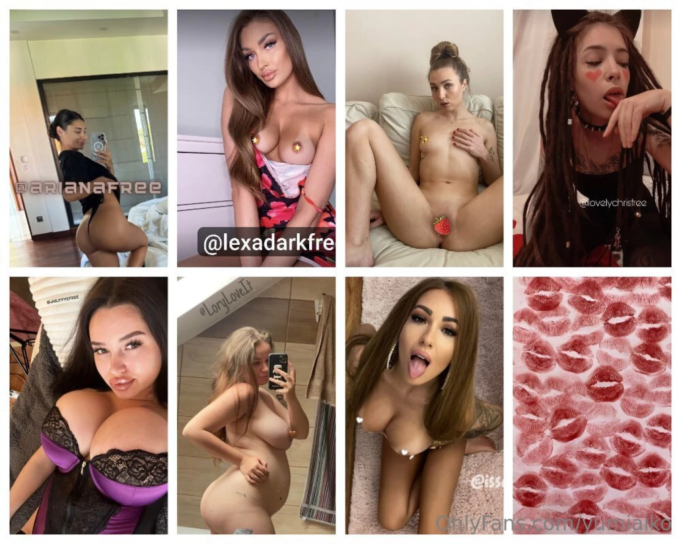 Arianafree lexadarkfree elsafoxxx lovelychrisfree julyyysfree part 2 