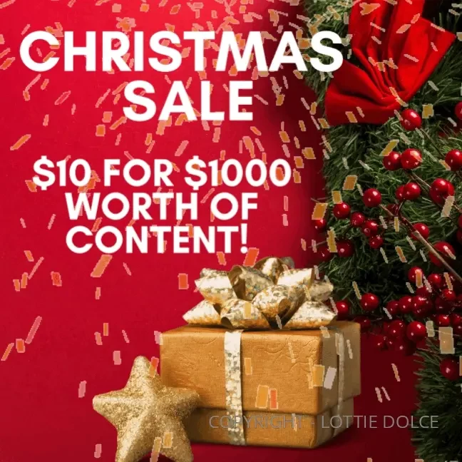 Merry cummas 10 for 1000 worth of cummy content first fan only 