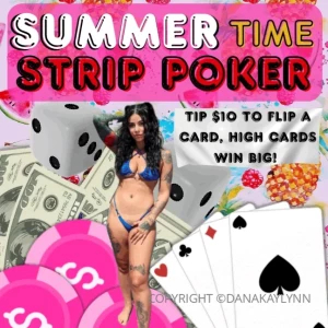 Let s get naked summer time strip poker tip 10 and pick a card from