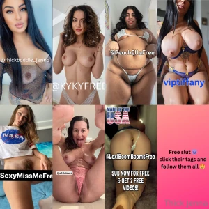 Ready to drain you follow them all for free thickjenna_vip kykyfree