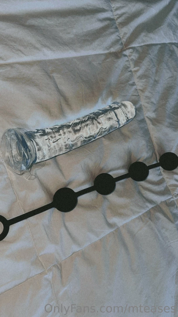 Should i put the beads in my ass today 