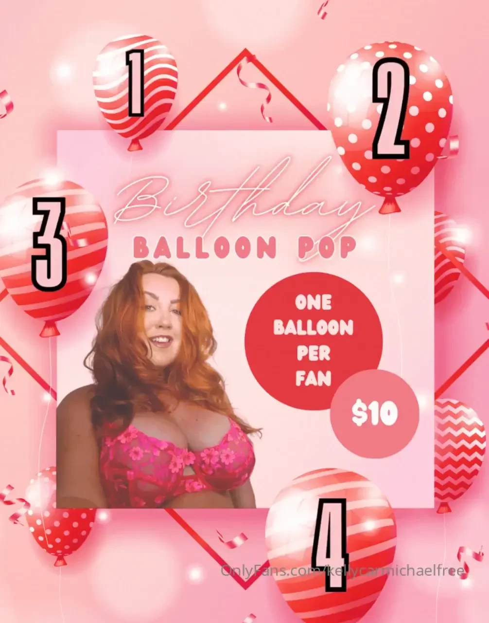 Each birthday balloon hides a special prize but here s the kicker you 
