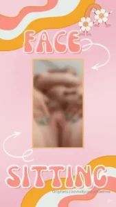 Can i sit on your face like this honey