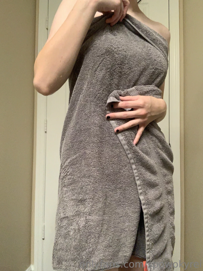 Just got out of the shower hehe 