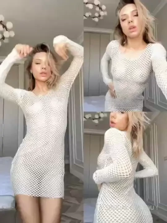 How do you like this mesh dress would you like to find yourself in 