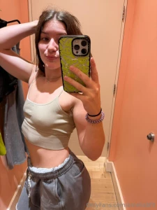 Dressing room selfies