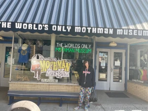 At the mothman museum part 2