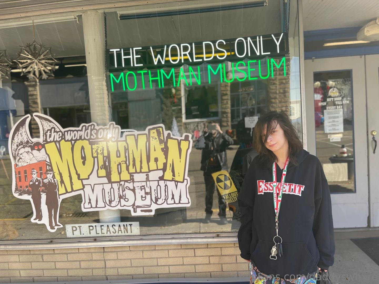 At the mothman museum 