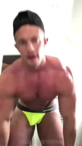 Lycra and jock anyone started my prep this week towards my comps later