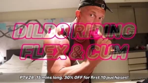 Preview dildo riding flex amp cum ptv28 15 mins long 30 off for first