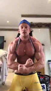 Private video preview muscle worship butt plug jerk-off amp cum