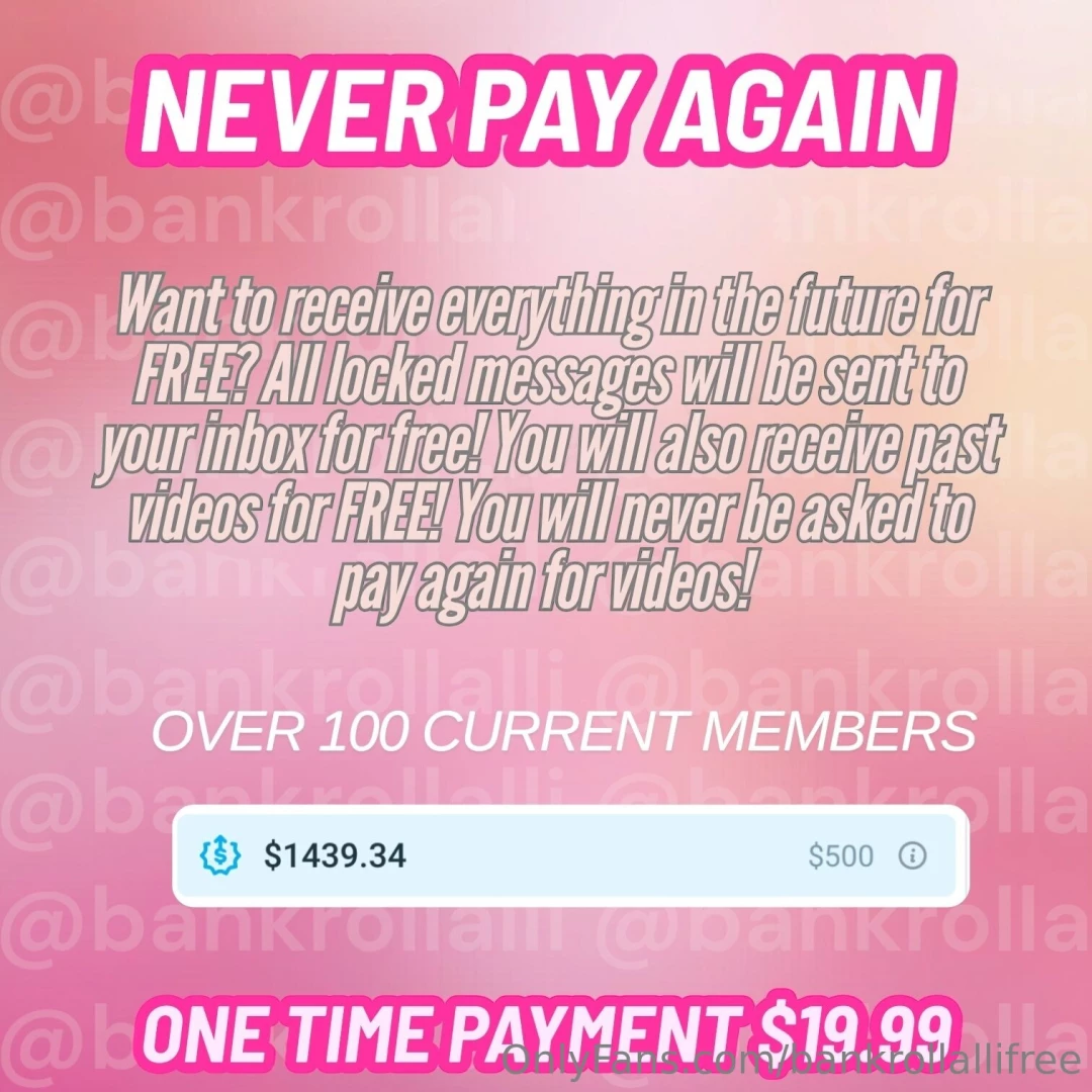 Want to receive everything in the future for locked messages will be part 3 