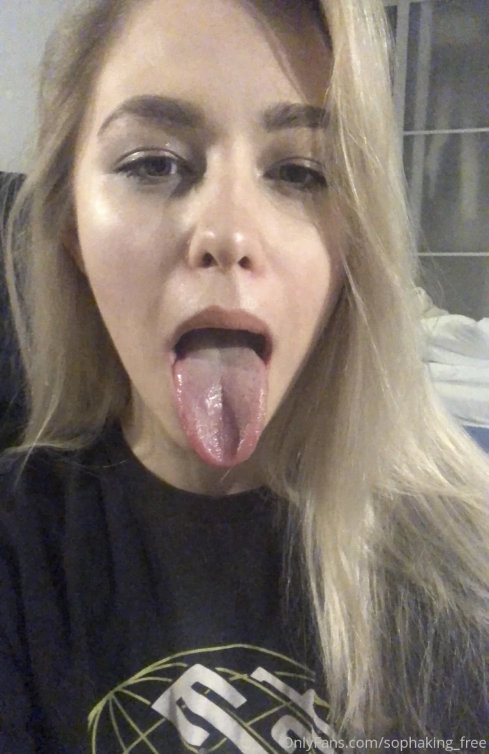 Does my tongue long enough 