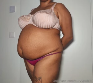 Haven t felt this stuffed in a long time also my belly is starting to