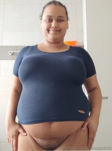 My s shirt is getting destroyed by my huge body my bra is totally see part 2