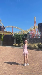 Every time i hop on a rollercoaster my heart races with excitement the