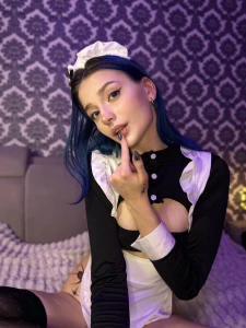 The maid always knows the best place to clean i m just laying down part 1