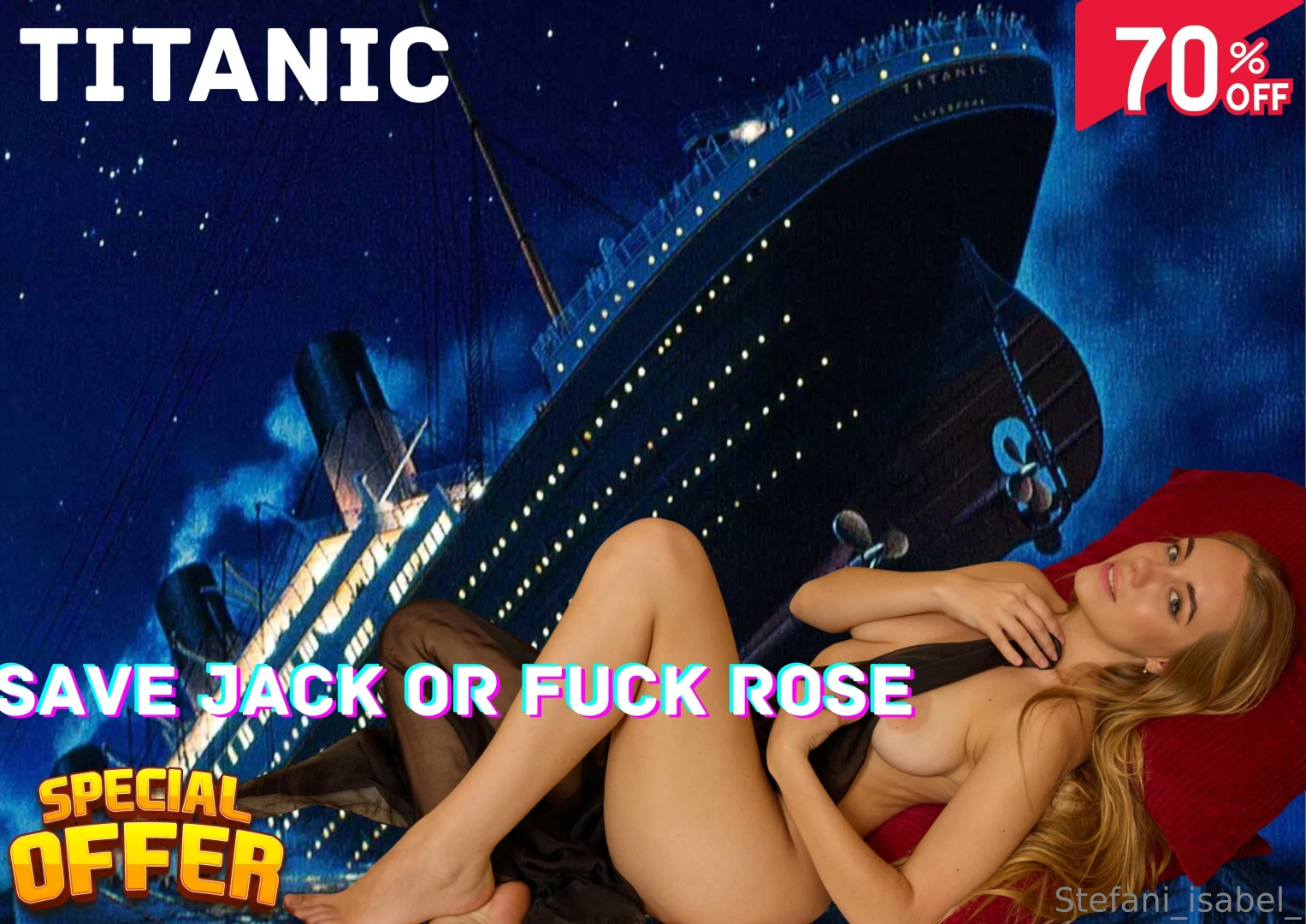 Titanic save jack or get fucked rose this is a very naughty and dirty 