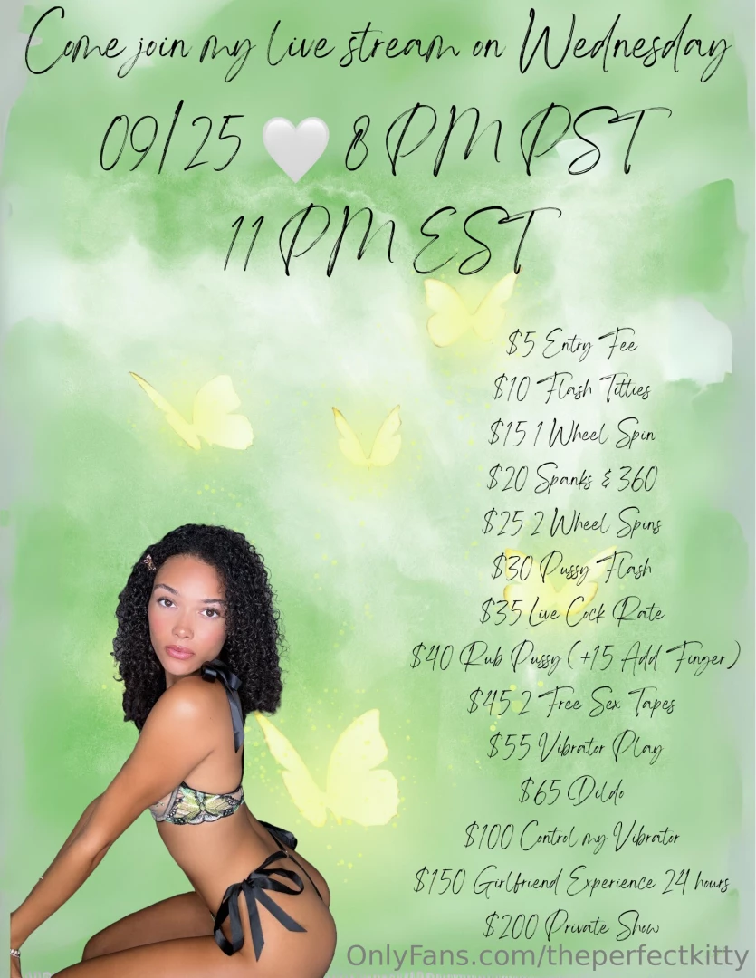 Make sure you come play with your babygirl 