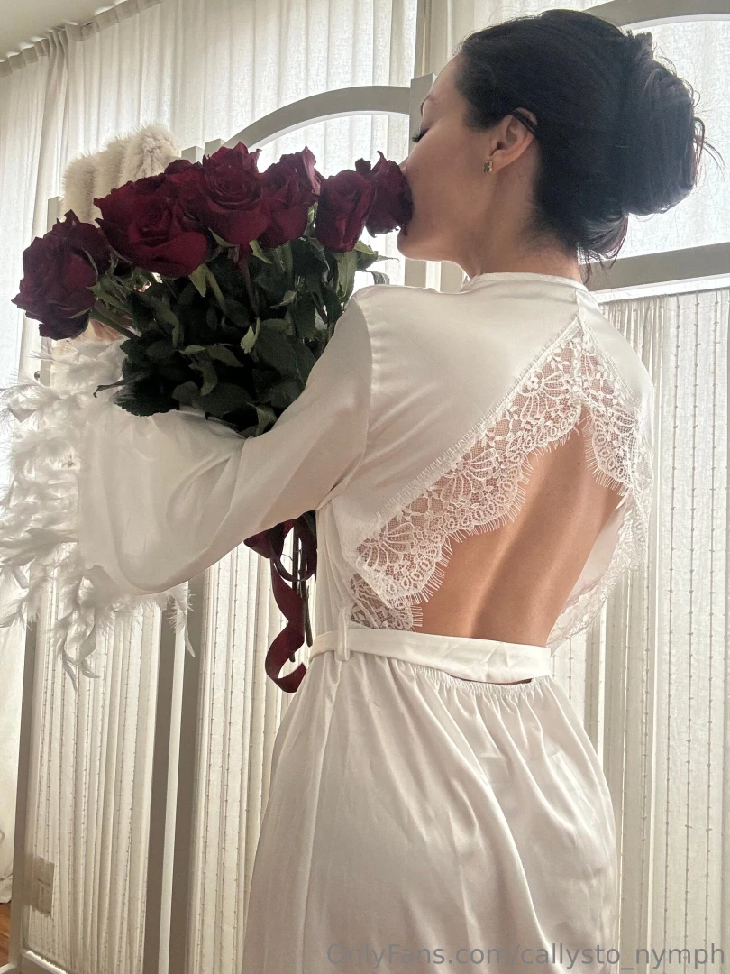 I start the day with the scent of roses a cup of coffee and your 