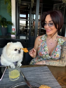 My favorite caf date always wags his tail nothing better than a