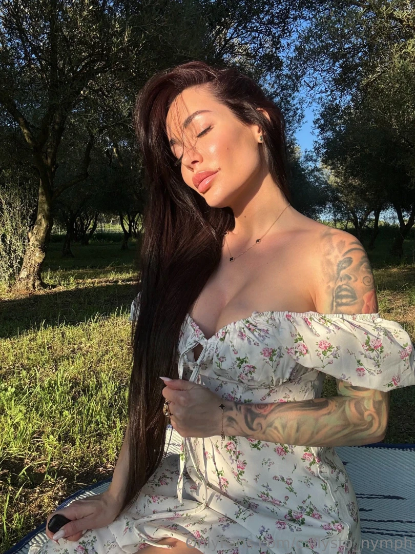 The way the breeze touches my skin in this dress feels like nature is part 2 