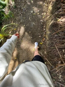 Went for a quick run earlier