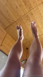 You know youre getting thick when you gotta elevate your legs every