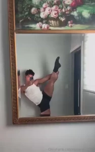 Hold my leg up while you fuck me part 1