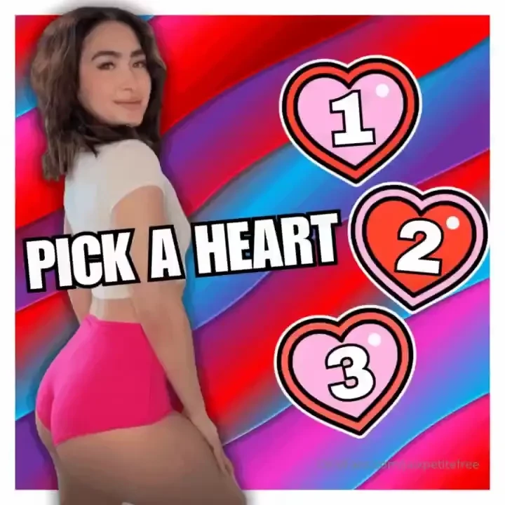 Pick a heart i hid prizes under each heart tip this campaign and you 