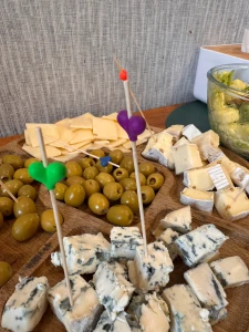 I was trying to make a fancy snack plate but then i accidentally ate