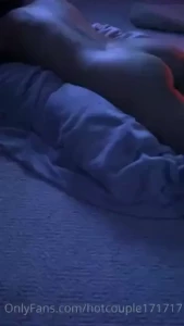 Asleep after an amazing massage with oil
