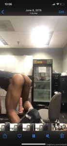 I use to get so horny at work and play with my dildo in the break room