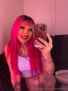 Flashing my best smile and maybe a little bit of mischief