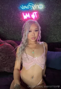 New asian coconutcreamxxx is a petite blonde asian fun sized at only 5 part 16