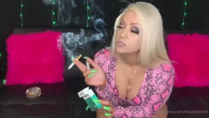 Light a cigarette with me and take out your dick start stroking it