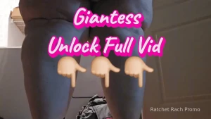 Ssbbw unaware giantess rachel finds and uses you for anal vore the part 2