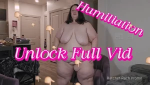 Ssbbw rachel is a filthy fat pig jiggling for your pleasure ugh look