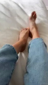Never have i ever met a man that didn t like my feet however i met