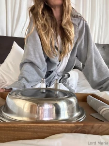 Be a good little bitch now and reimburse my room service meal