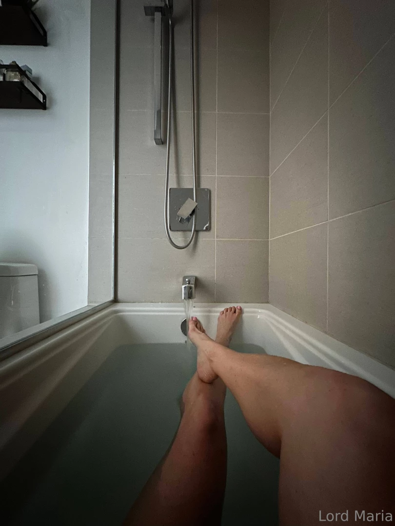 You need to make sure goddess is nice and clean before my alpha gets 