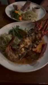Here s the delicious dinner my alpha man and i are about to devour