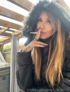 Love big coats as no one knows my boobs are out