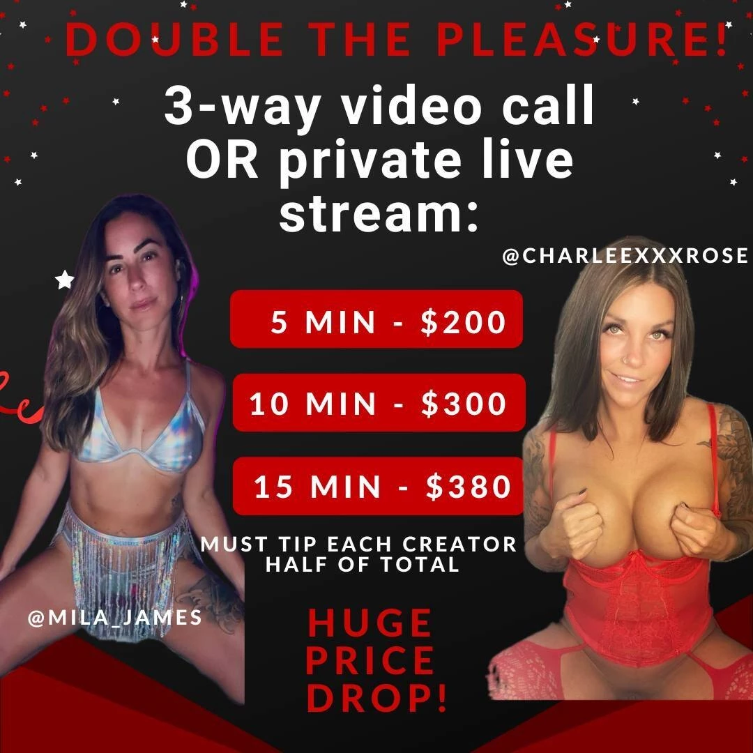 Check out what charleexxxrose and i are launching 