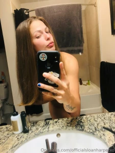 Hot grrl in a bathroom