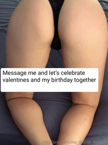 It s it s also my birthday are you gonna make me happy last year i had