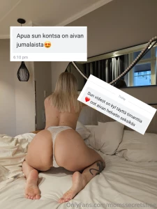 Ihanaa palautetta taas t n n mun momssecrets sivulle viimeset p iv t