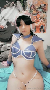 Follow the birthday girl lynx lavorre is the hottest pregnant elf on part 6